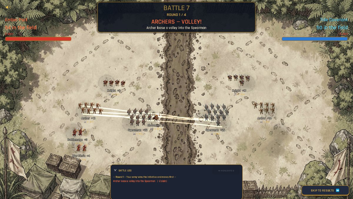 A battle